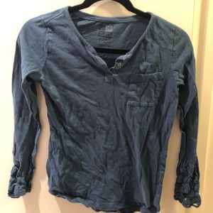 Pacsun blue lomgsleeve